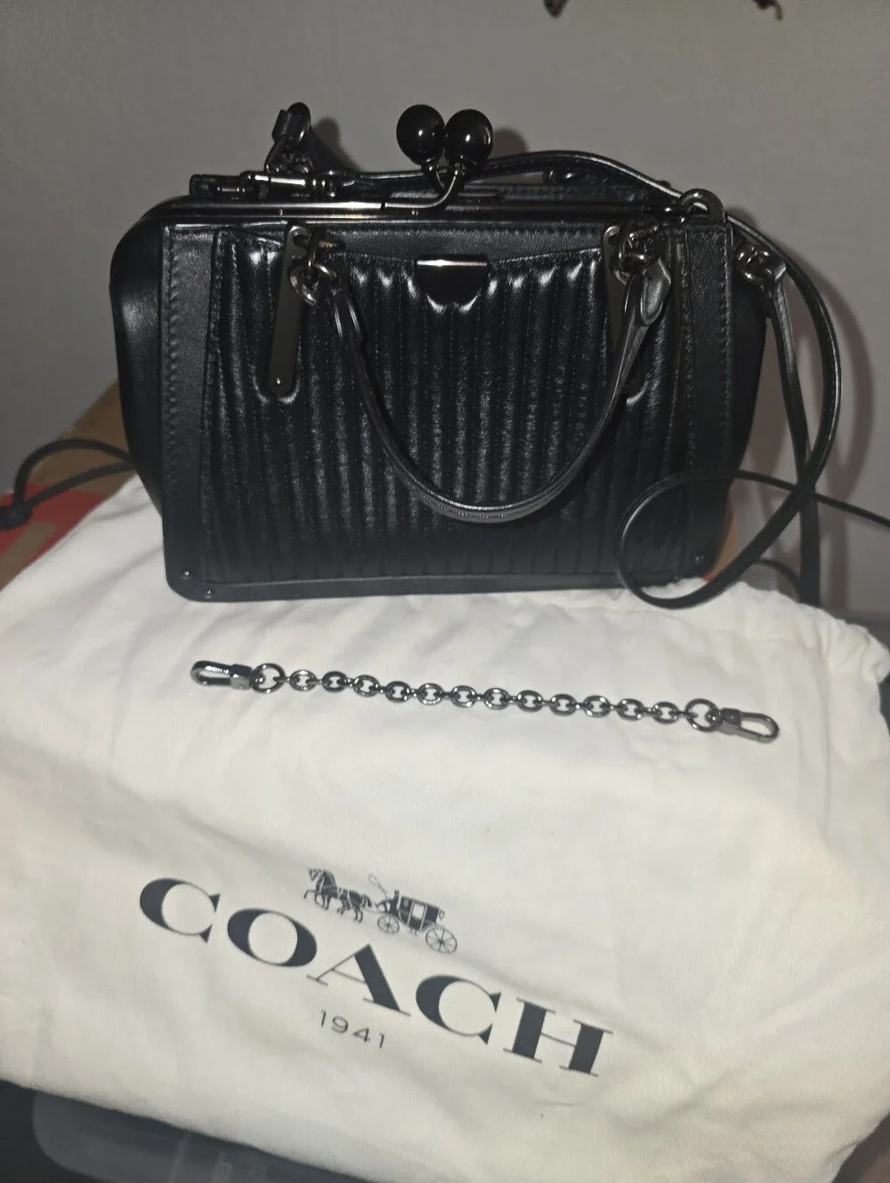 Coach Kisslock Dreamer 21 Bag